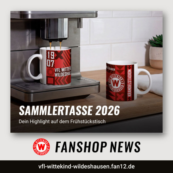 Sammlertasse 2026 - VfL Fanshop