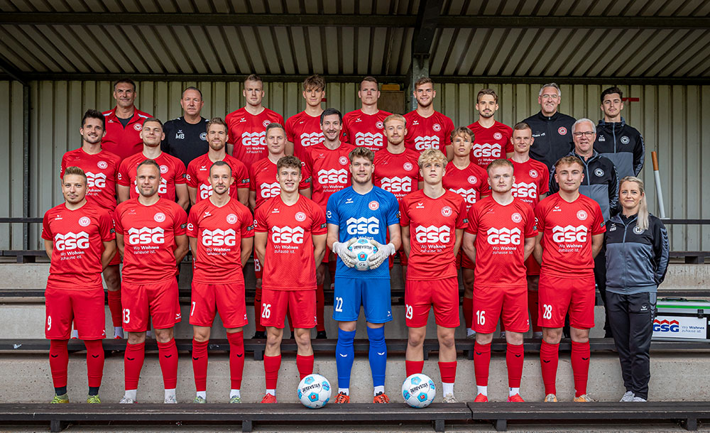 Mannschaftsfoto der 1. Herren