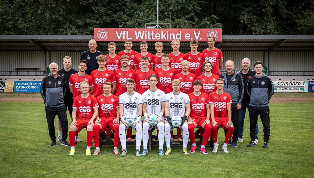 Mannschaftsfoto der 1. Herren